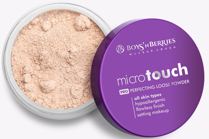 Boys'n berries Microtouch  Pro Perfecting Loose Powder