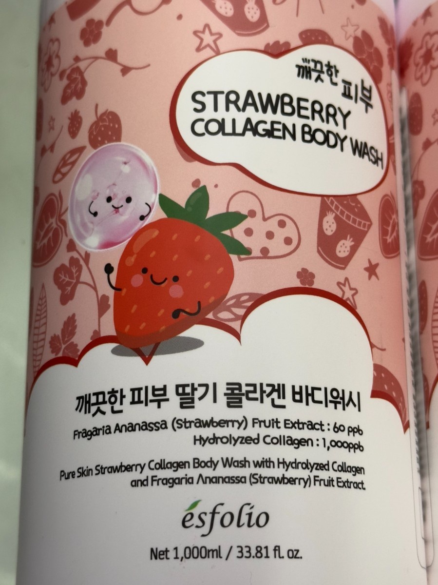 Esfolio Strawberry Body Wash