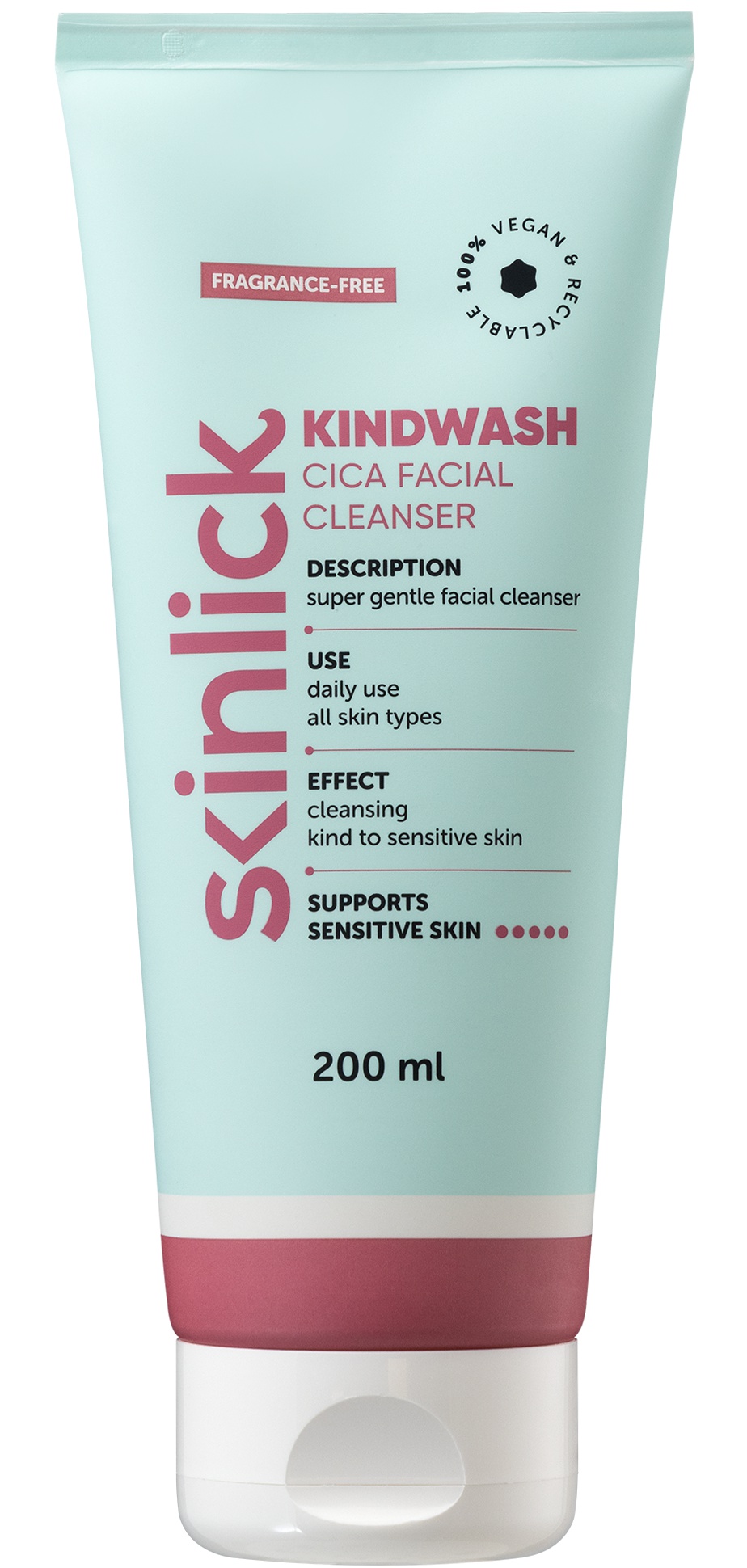 Skinlick Kindwash Cica Facial Cleanser