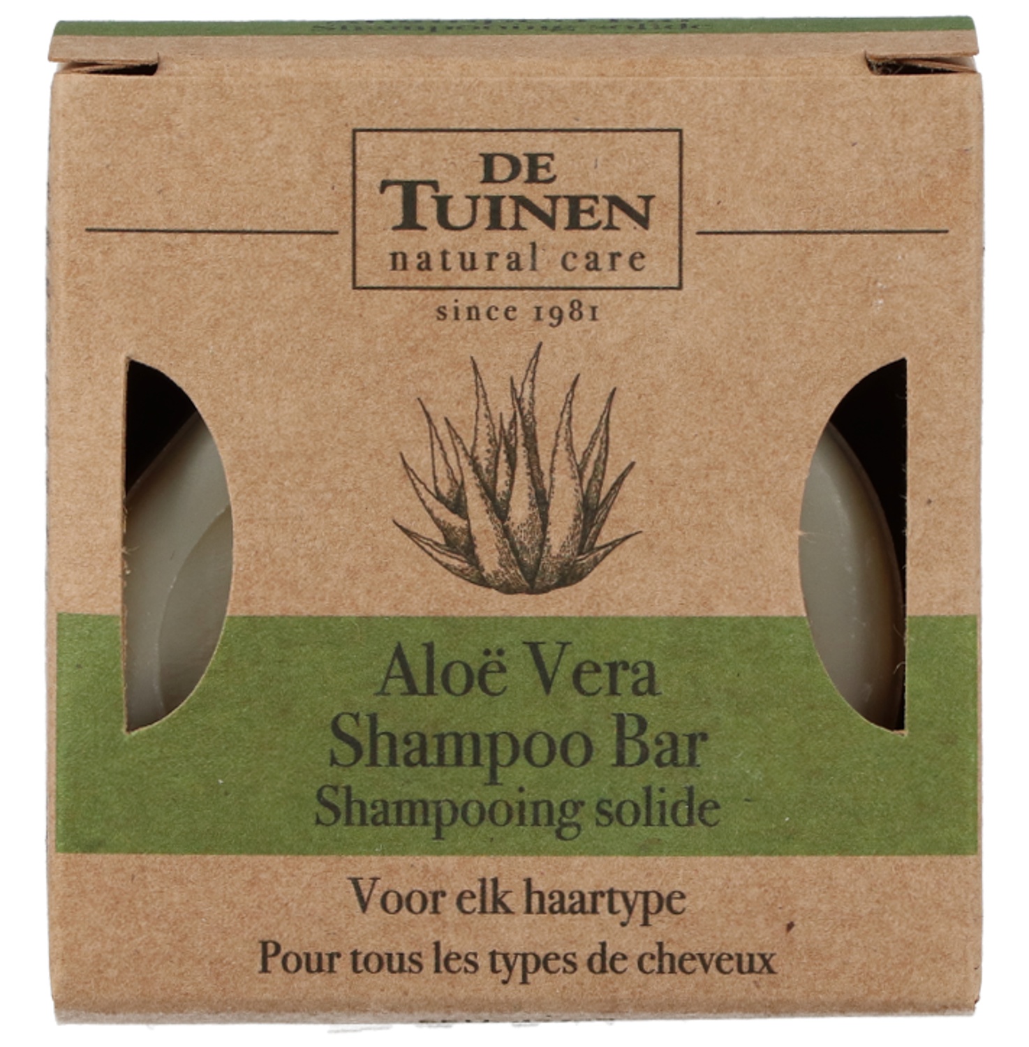 De Tuinen Aloë Vera Shampoo Bar