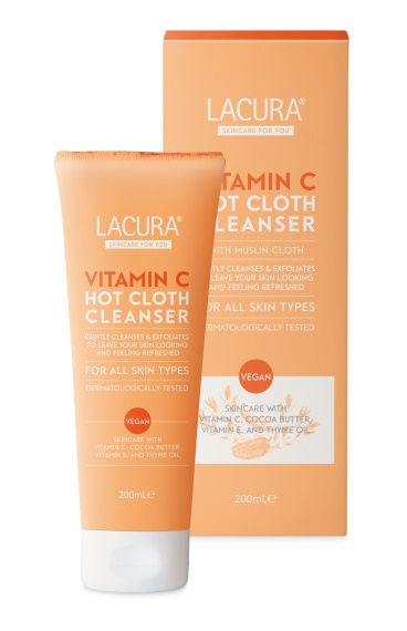 LACURA Vitamin C Hot Cloth Cleanser