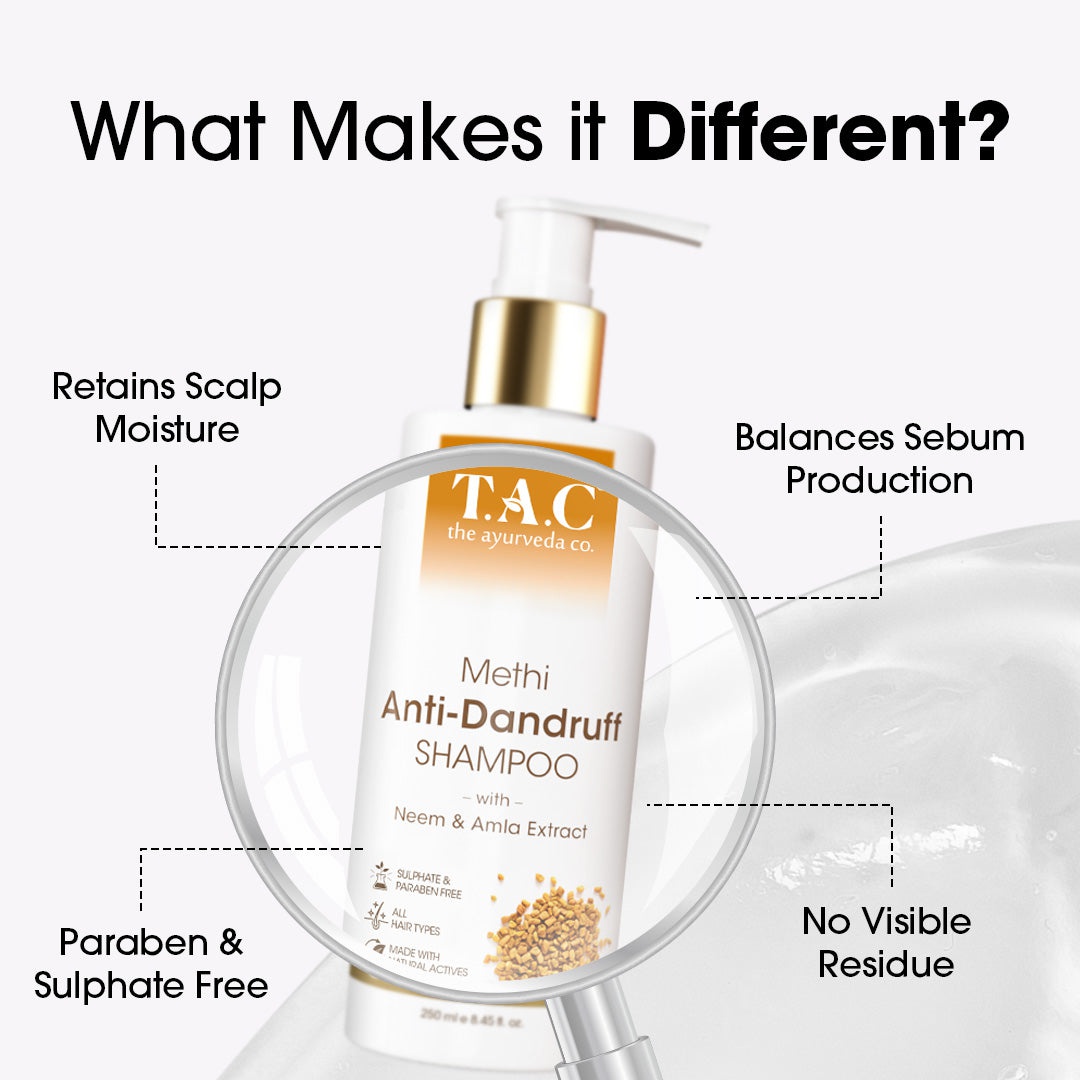 Tac aurvedic Methi Shampoo
