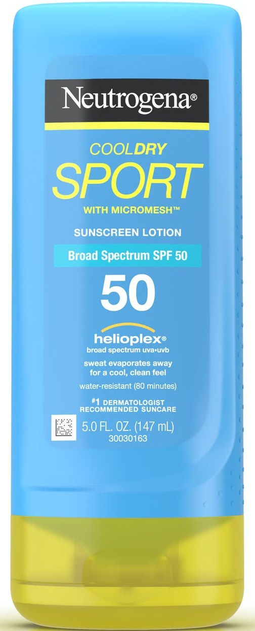 Neutrogena Cooldry Sport Sunscreen Lotion Broad Spectrum SPF 50