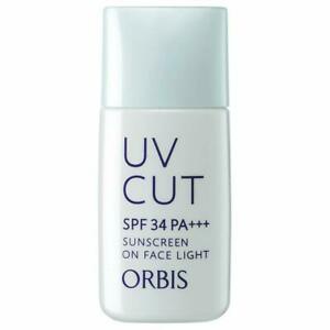 Orbis Uv Cut Sunscreen On Face Light Spf 34 Pa+++