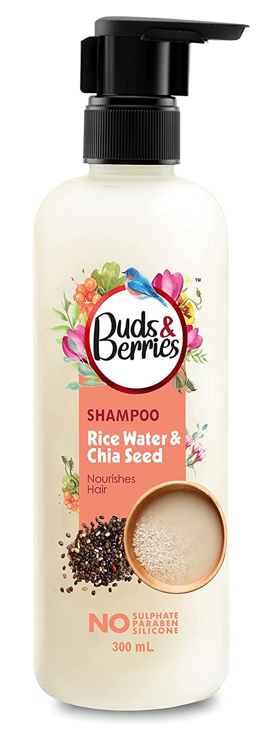 Buds and Berries Rice Water Shampoo