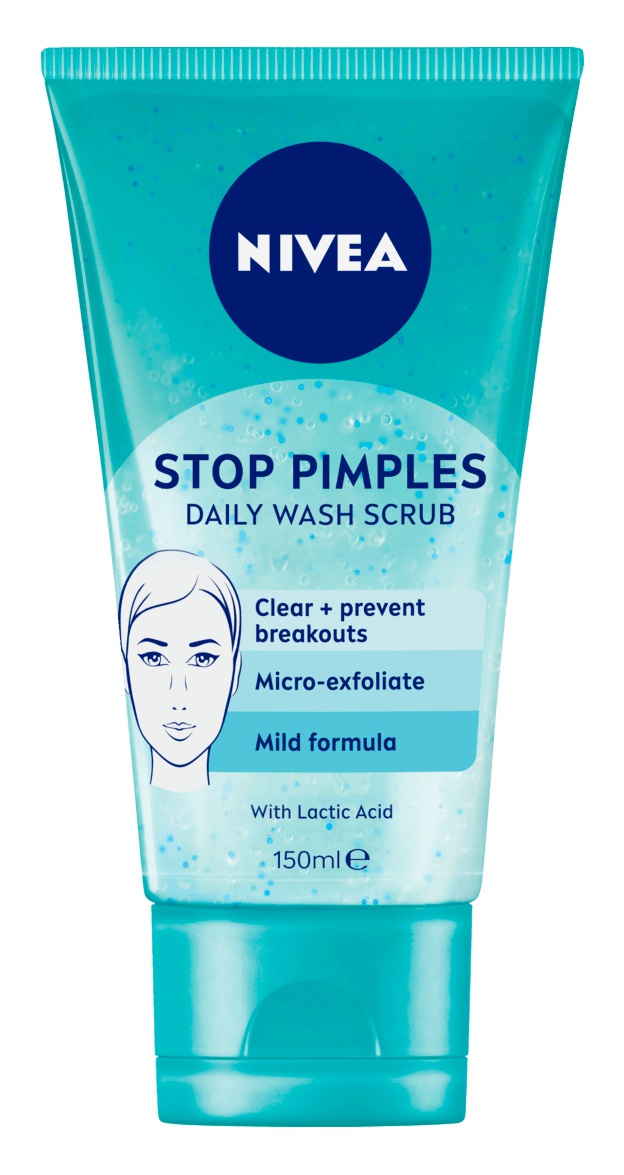 Nivea Stop Pimples Daily Wash Scrub