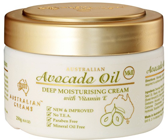 Australian Creams Mkii Avocado Oil Deep Moisturising Cream With Vitamin E