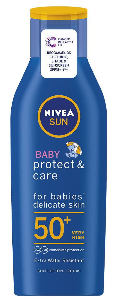 Nivea Sun Baby Protect & Care Sun Lotion SPF50+ (2020)