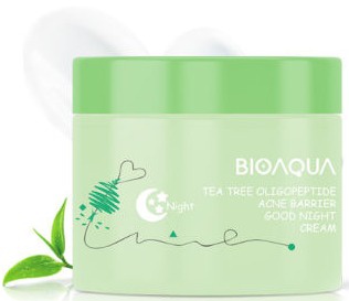 BioAqua Tea Tree Oligopeptide Acne Barrier Night Cream