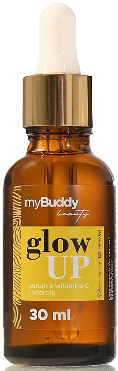 myBuddy Glow Up Serum With Vitamin C And Acerola