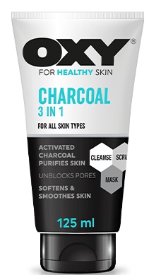 OXY Charcoal Mask 3-in-1