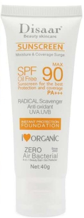 DISAAR Instant Protection Skin Color Sunscreen 90