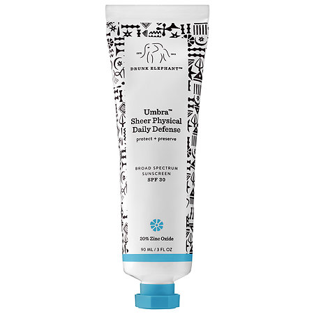 Drunk Elephant Umbra Sheer Physical Sunscreen Spf 30