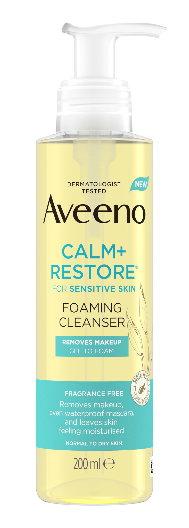Aveeno Calm & Restore Foaming Cleanser