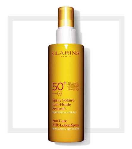 Clarins Sunscreen Care Milk-Lotion Spray Spf 50+