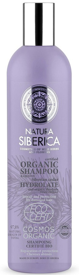 Natura Siberica Organic Shampoo Based On Siberian Cedar Hydrolate