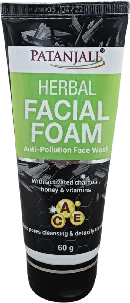 Patanjali Herbal Facial Foam Face Wash