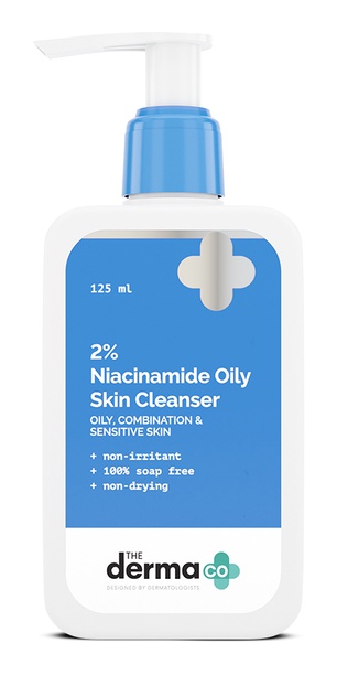 The derma CO 2% Niacinamide Oil Face Cleanser