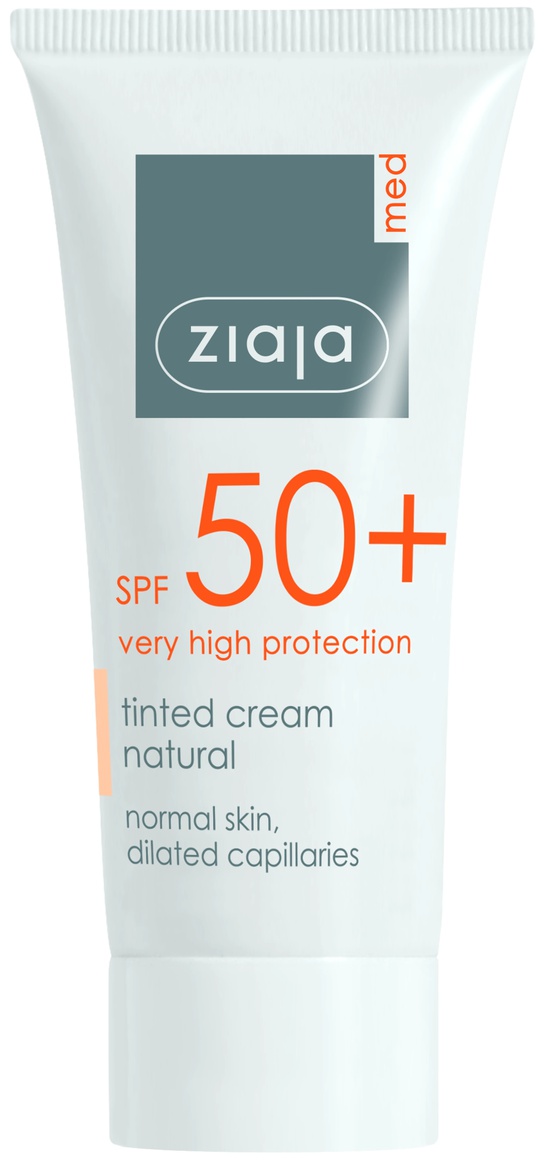 Ziaja Med Tinted SPF 50 Cream Natural