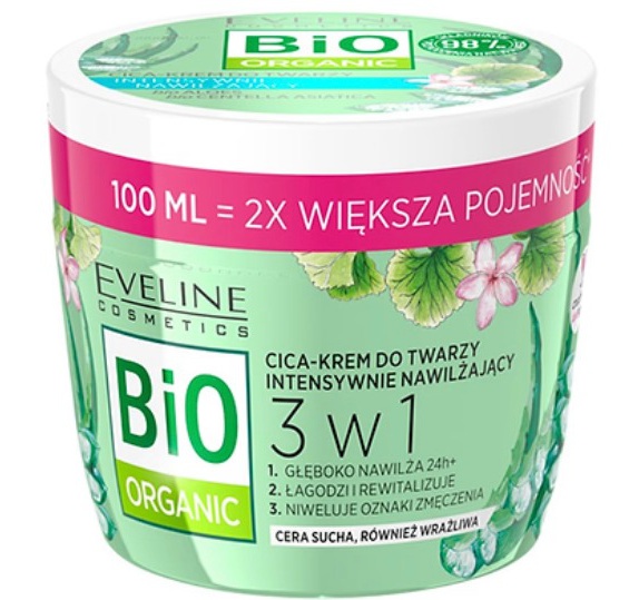 Eveline Bio Organic Intensive Hydrating Cica Cream