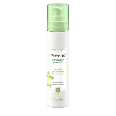 Aveeno Positively Radiant Micellar Gel Facial Cleanser