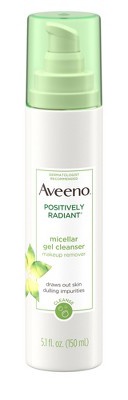 Aveeno Positively Radiant Micellar Gel Facial Cleanser