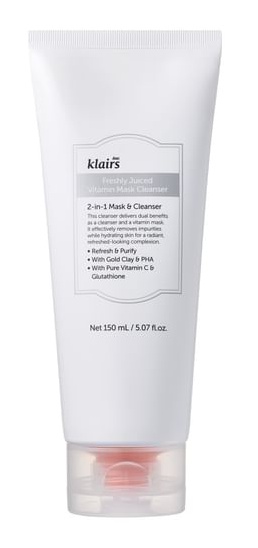 dear Klairs Freshly Juiced Vitamin Mask Cleanser
