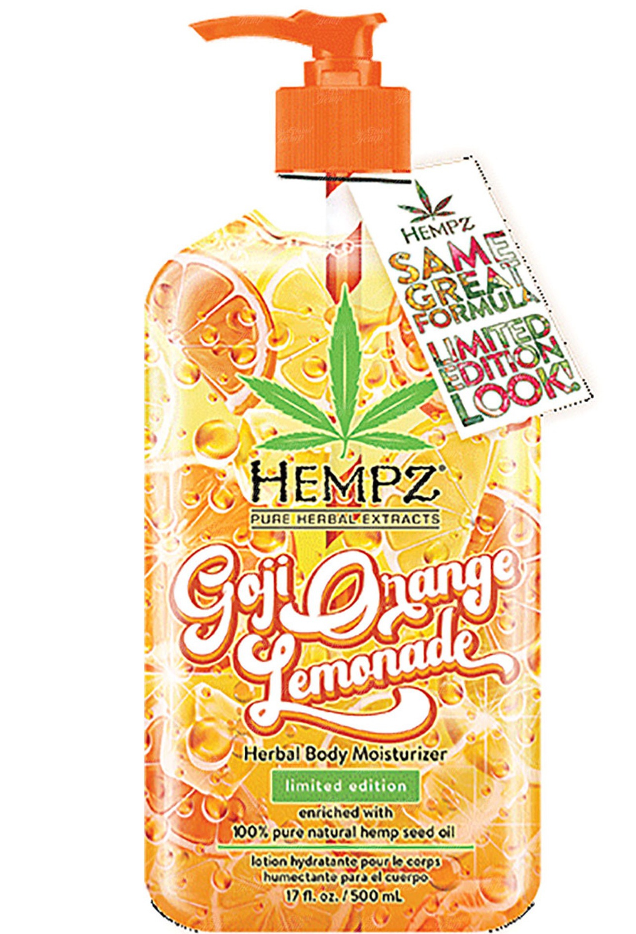 Hempz Goji Orange Lemonade Herbal Body Moisturizer