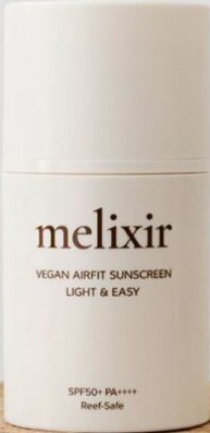 Melixir Vegan Airfit Sunscreen SPF50+ Pa++++