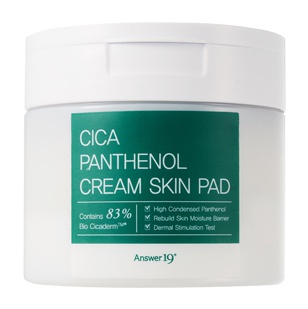 Answer19 Cica Panthenol Cream Skin Pads