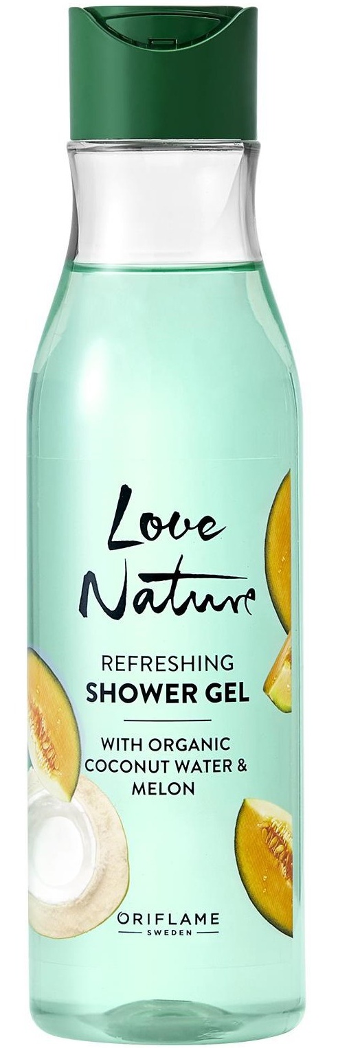 Oriflame Love Nature Refreshing Shower Gel With Organic Coconut Water & Melon