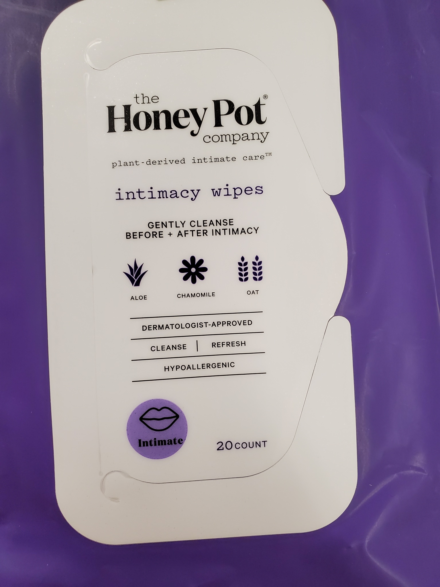 The Honey Pot Intimacy Wipes