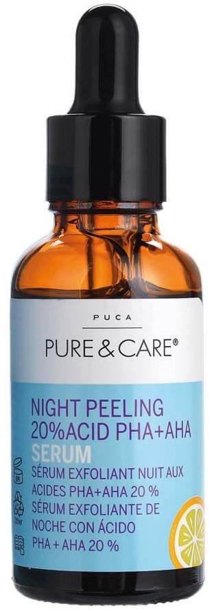 Puca Pure & Care 20% Acid Night Peeling PHA+AHA Serum