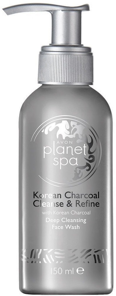 Avon Planet Spa Korean Charcoal Cleanse & Refine Deep Cleansing Face Wash