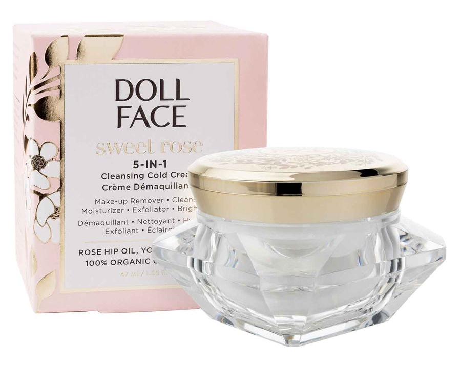 Doll Face Sweet Rose 5-in-1 Cleansing Cold Cream