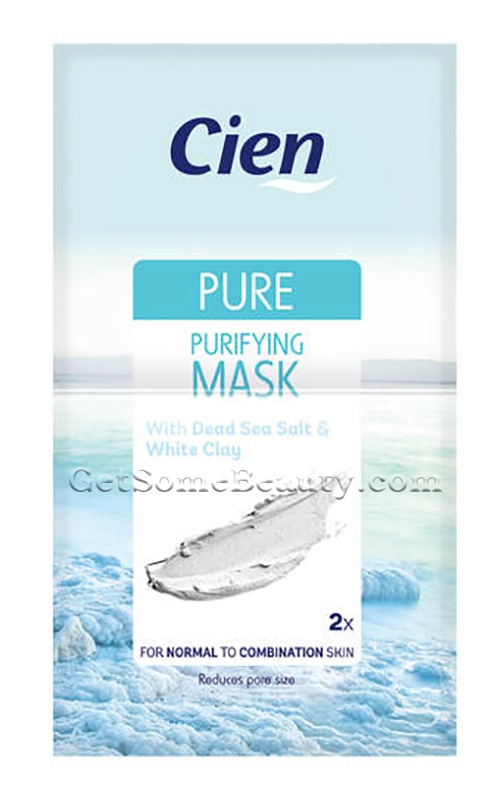 Cien Pure: Purifying Mask With Dead Sea Salt & White Clay