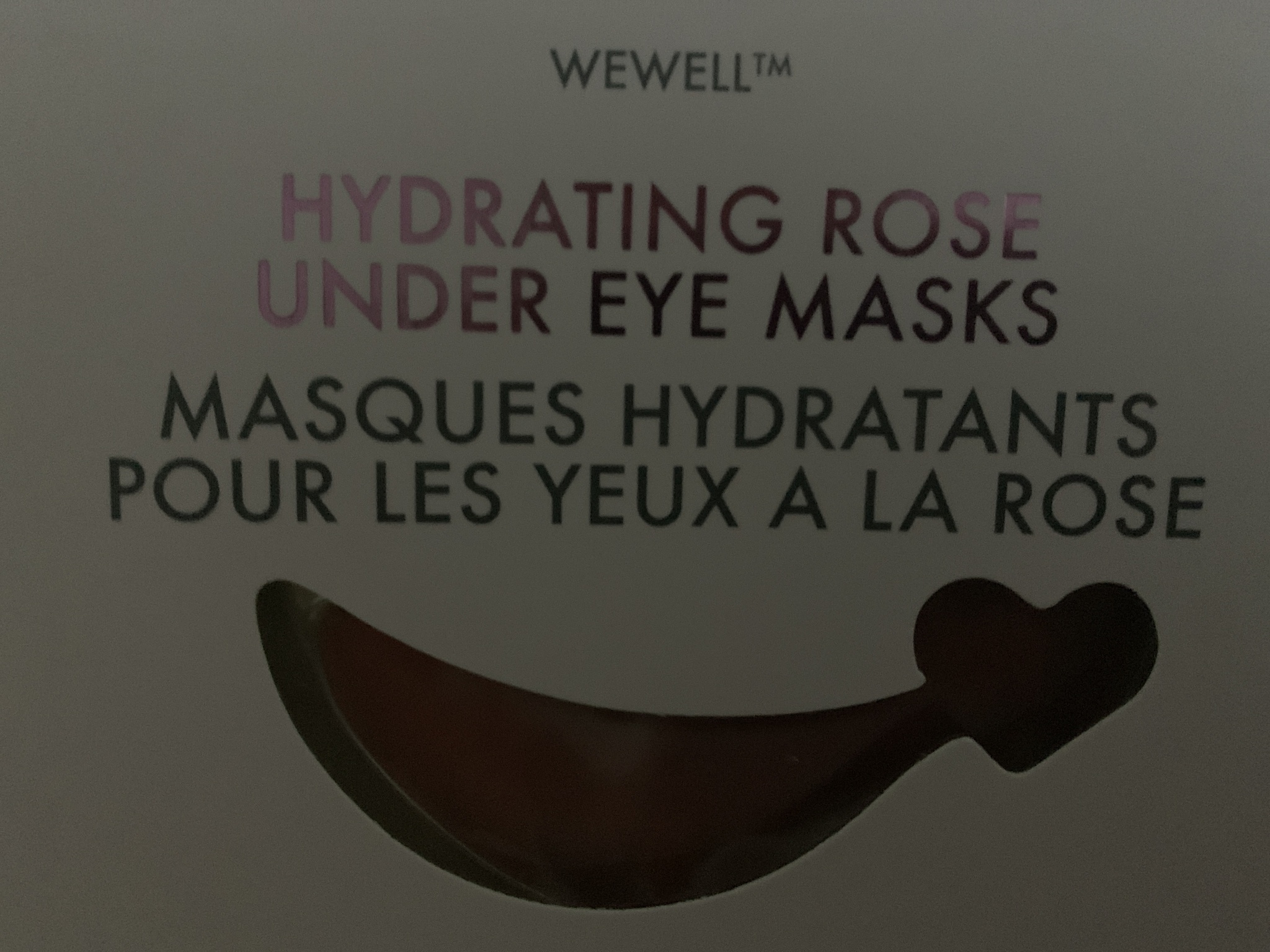 WEWELL Hydrating Rose Under Eye Masks