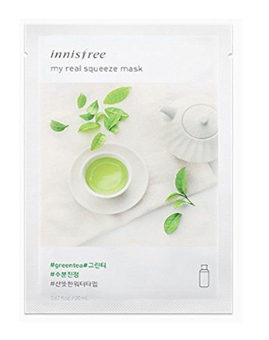 innisfree My Real Squeeze Mask Green Tea
