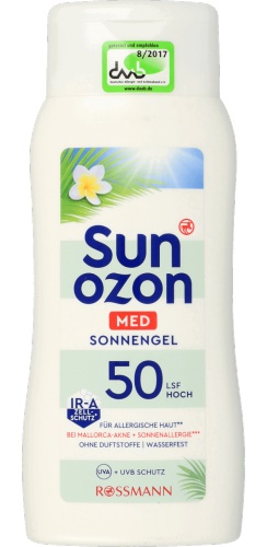 Sun Ozon Med Sonnengel LSF 50