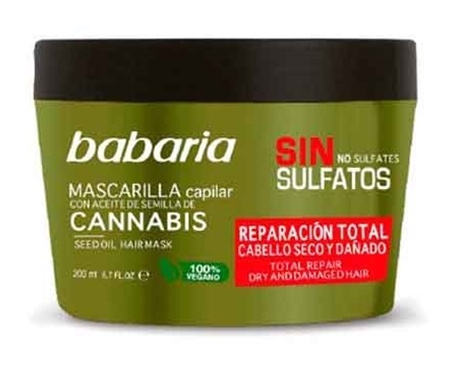 Babaria Mascarilla Capilar Cannabis Reparación