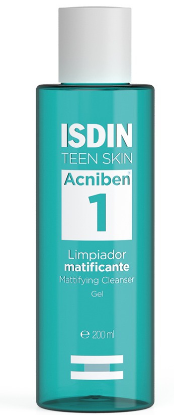 ISDIN Teen Skin Acniben 1 Gel Limpiador Matificante