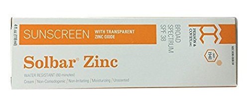 Solbar Zinc SPF38 Long Lasting Sunscreen ingredients (Explained)