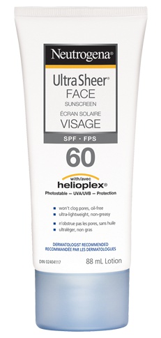 Neutrogena Ultra Sheer Dry-Touch Sunscreen SPF 60, 4 x 88 mL