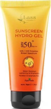 Lass naturals Sunscreen Hydro Gel SPF 50