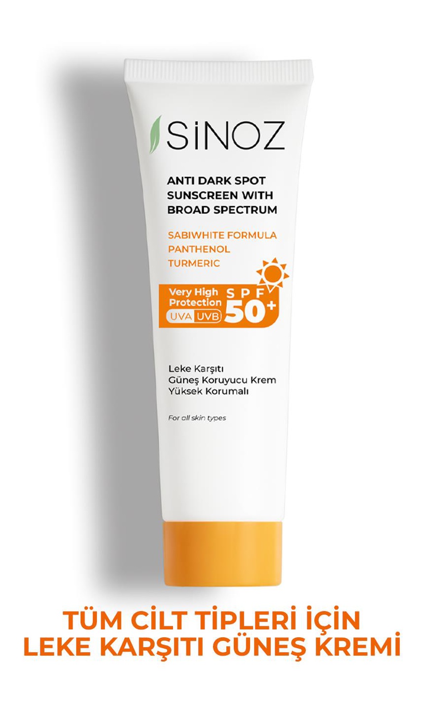 Sinoz Leke Karşıtı Güneş Kremi SPF50