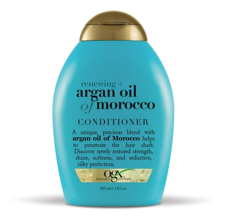 OGX Renewing + Argan Oil Of Morocco Hydrating Hair Shampoo, Cold-pressed Argan Oil To Help Moisturize, Soften & Strengthen Hair