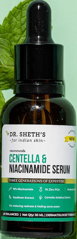 Dr. Sheth's Centella And Niacinamide Serum