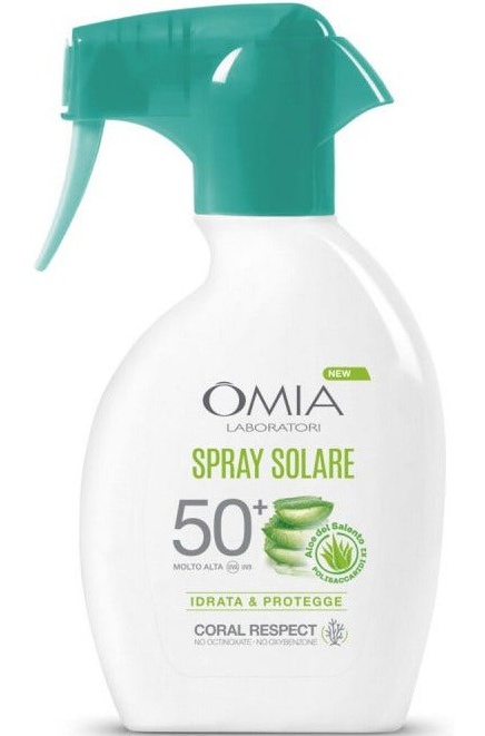 OMIA Spray Solare Adulti Coral Safe Aloe Salento SPF50+