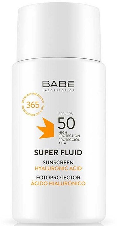 Babé Laboratorios Super Fluid Sunscreen Hyaluronic Acid SPF 50