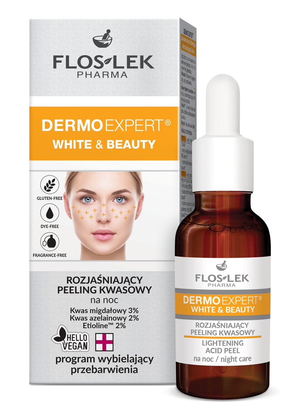 Floslek Pharma Dermoexpert White & Beauty Lightening Acid Peeling